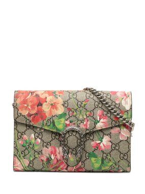 Gucci Supreme Dionysus Blooms Chain Wallet Crossbody Bag (AUTHENTIC)